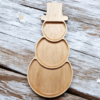 Large Snowman Tray