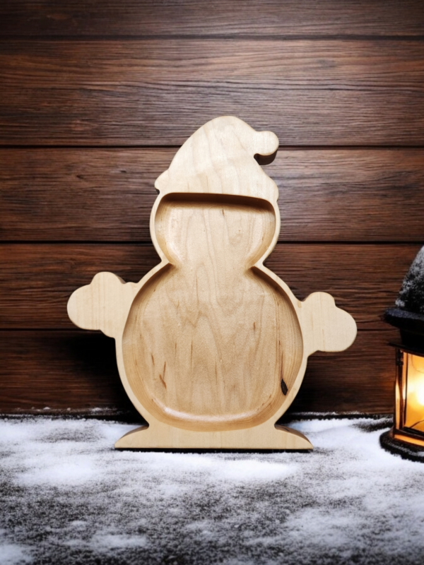 Snow Man Tray